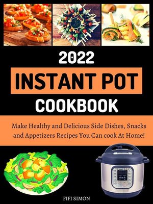 cover image of Instant Pot Cookbook 2022